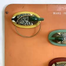 Vintage Duck Ring Toss Gameboard by Todi Toys | Chairish
