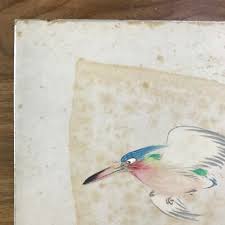 SHIKISHI art Japanese watercolor Handmade paintings ...