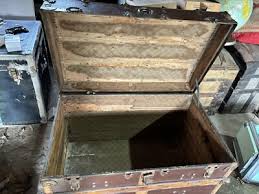 Antique Steamer Trunk 1890s | eBay