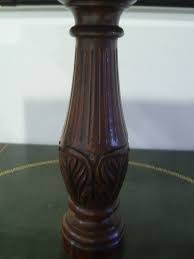 Antique English Sheraton Style 2-tier Carved Mahogany Tooled Leather Wrap Sides Parlor Table PICK-UP ONLY!! - Etsy