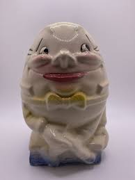 Vintage Anthropomorphic Humpty Dumpty Ceramic Bank Alice ...