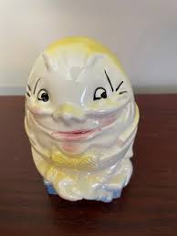 Vintage 1940 Alice in Philcoland Figural Bank Humpty Dumpty ...