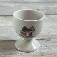 Vintage Ceramic Egg Cup for Children. Monkey Cartoon. - Etsy Ireland