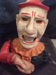 Vintage Mechanical Clown (Humpty Dumpty) Working Bank 1960's Taiwan Stopper | eBay