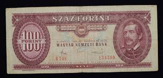 1984 Hungary 100 Forint Banknote Catalogue # P171g P171 Fine ...