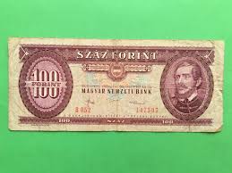 100 Forint 1984 Hungary Banknotes, Old Paper Money, Original ...