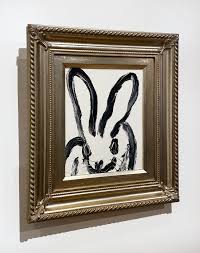 Hunt Slonem - Hunt Slonem "Chat Noir" Bunny For Sale at 1stDibs