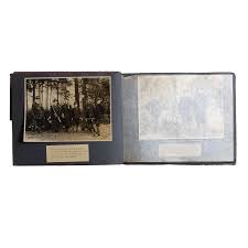 Vintage German Hunting Photo Album