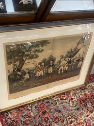 Nathaniel Currier 1852 Surrender Of General Burgoyne Large Folio Stunn – Unique Antiques of Connecticut