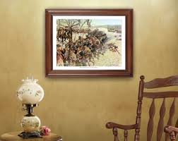 Battle of Guilford Courthouse by M. Charles Mcbarron; 18x24" Ready-to-frame Print (picture Frame Not Included) - Etsy