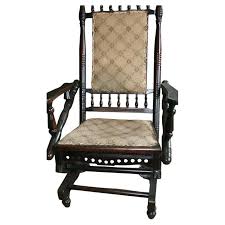 Antique Hunzinger Rocking Chair For Sale at 1stDibs