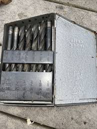 Vintage HUOT St Paul Drill Index 1/16 To 1/2 By 1/64 Metal ...