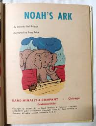 Noah's Ark Dorothy Bell Briggs Rand McNally Junior Elf Book 1946 – TulipStuff