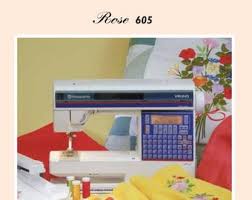 Husqvarna Viking Rose 605 Sewing Machine Instruction Manual PDF Download Instant Download Retro Scan - Etsy