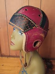 Hutch Leather Football Helmet – The Hidden South