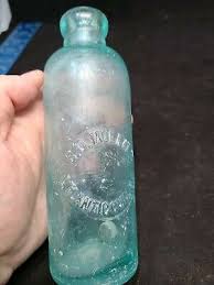VINTAGE 1800S-EARLY 1900S 6.75" S.O. WILLITS ATLANTIC CITY BLOB TOP SODA BOTTLE | eBay