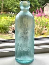 1800s J.H. Mahon, Newark, N.J., Embossed Hutchinson Bottle, No Chips or Cracks - Etsy Australia