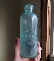 RED OAK BOTTLING WORKS RED OAK,IOWA SCARCE BLOB HUTCH SODA BOTTLE 1890s | eBay