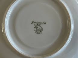 Hutschenreuther Selb Bavaria Porcelain 7 Gold Encrusted ...