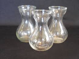 Three Clear, Basic Hyacinth Bulb Forcing Vases - Etsy Australia