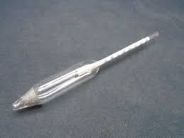 Laboratory Glass Specific Gravity Hydrometer 60° 1.120-1.190 ...