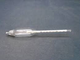 Lab Glass Specific Gravity Hydrometer 60° 1.180-1.250 Range ...