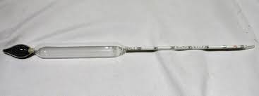 Hydrometer or Lactometer, Specific Gravity Gauge, Large ...