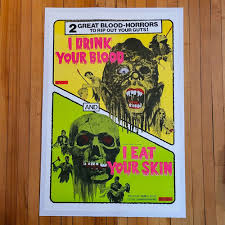 I Drink your Blood - Eat your Skin - Original 1SH Movie ...