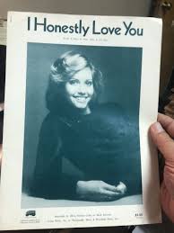 1973 OLIVIA NEWTON-JOHN 'I Honestly Love You' sheet music | eBay