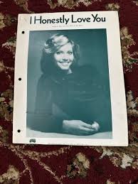 1973 OLIVIA NEWTON-JOHN 'I Honestly Love You' sheet music | eBay