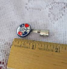 Unique Vintage PENCLIP A of M UNION BADGE Medallion Enamel ...