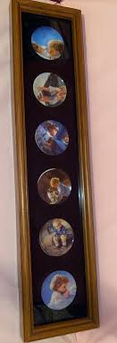 Rare! Pemberton & Oaks Collection of 6 Plates In Wooden Frame Vintage 25 x 6 | eBay