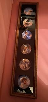 Rare! Pemberton & Oaks Collection of 6 Plates In Wooden Frame Vintage 25 x 6 | eBay