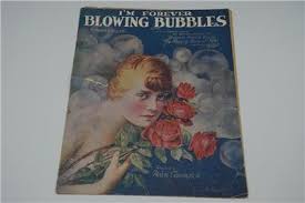 Sheet Music I'm Forever Blowing Bubbles Kenbrovin & Kellette ...