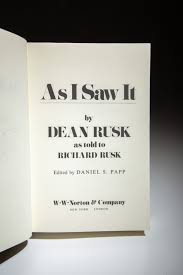 As I Saw It - The First Edition Rare Books