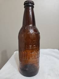 IBC Root Beer Bottle Amber Soda Pop Bottle Embossed 1980s ...