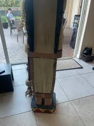 Cigar Store Hand Carved Wood 5 7' Indian Chief for Sale in ...