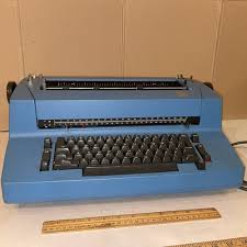 Vintage IBM Selectric II Correcting Typewriter Blue For ...