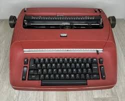 Ibm Typewriter Red | eBay