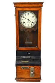 Sold at Auction: Vintage Antique Interboro Time Clock Company