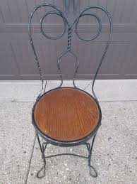 Vintage French Style Wrought Iron Garden Bistro Set 2 Chairs Table Wood Seat | eBay