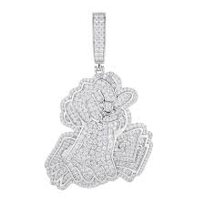 S925 Moissanite Fistful of Cash Pendant – Different Drips