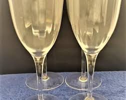 Set of 4 Gorham Laurin Gold Wine Goblets - Etsy