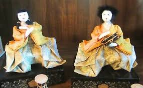 HINA-MATSURI, 10-DOLL SET, WOOD, POLYMER, FINE BROCADE | eBay