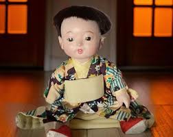 Ichimatsu Gofun Doll: 13" Japanese Kimono Doll - Etsy