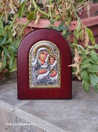 Mary of Jerusalem Hand made icon, Made in the Holy land ...