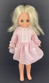 Vintage Ideal Toy 15" Doll Blonde Hair That Grows Blue ...