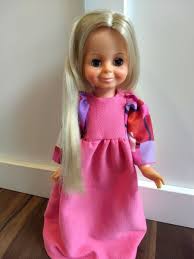 Vintage Ideal Velvet Doll Crissy's Cousin 1969 with Pink ...
