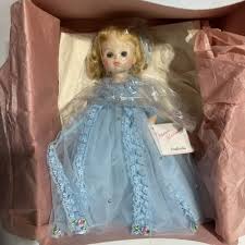 Vintage Madame Alexander #1549 Cinderella 14” Doll Blue Gown Original – Unique Antiques of Connecticut