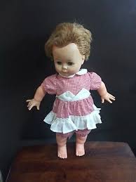 23" Vintage Ideal Kissy Doll k-22 K 21 Sleep Eyes 60s 1960s Collectible | eBay